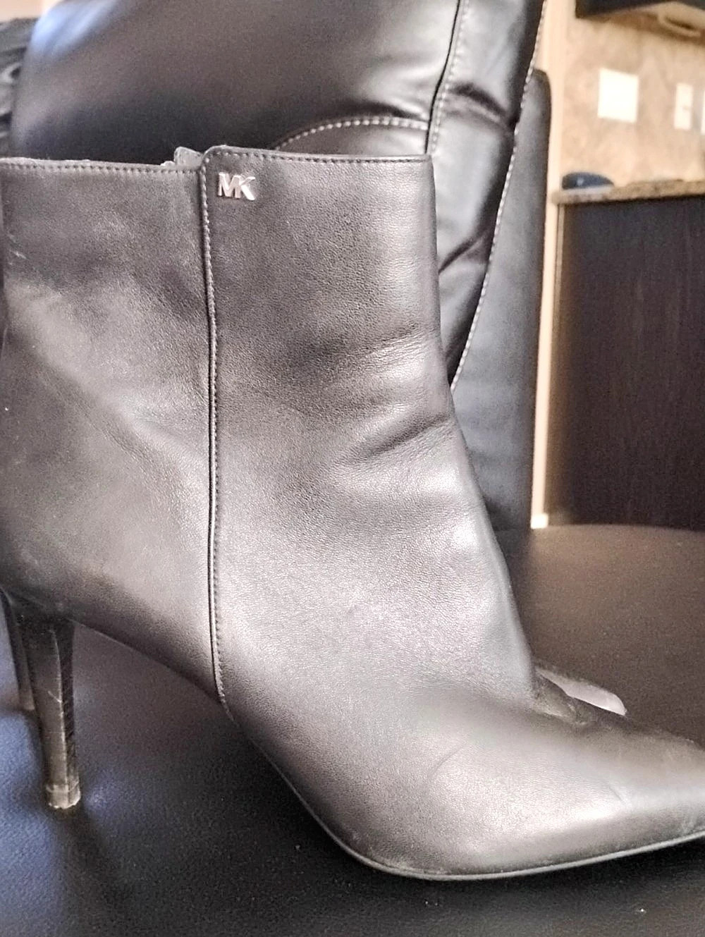 Michael Kors Black Heeled Boots